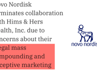 Hims & Hers Health Crashes After Novo Nukes GLP-1 Partnership Over 