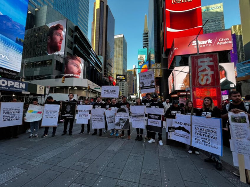 hispanics protest presence of communist dictatorships in nyc for un assembly