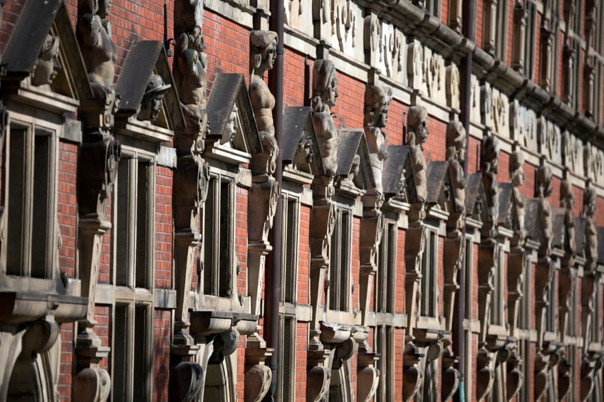 historic artworks rushed into streets as one of copenhagens oldest buildings burns