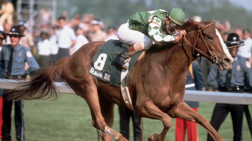 Genuine Risk at the 1980 Kentucky Derby