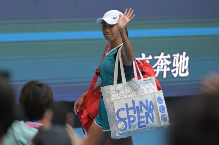 China’s Zhang Shuai, 35, has vowed to play after losing in the quarter-finals of the Chi