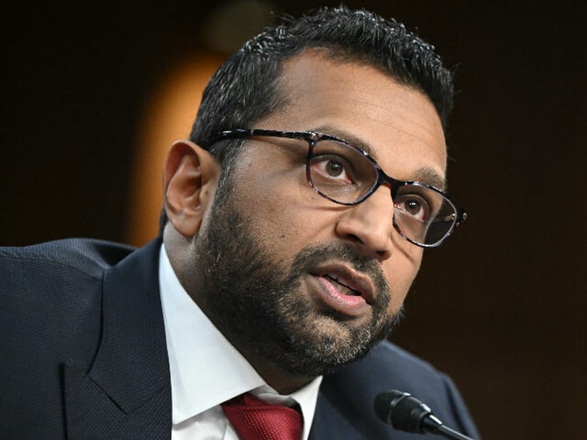 Kash Patel testifies during a Senate Judiciary Committee hearing on his nomination to be F