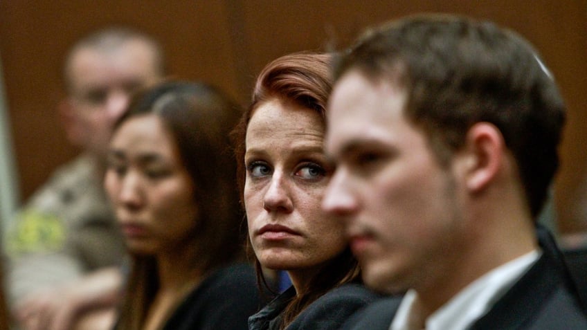 bling ring members rachel lee, courtney ames and nicholas prugo in court