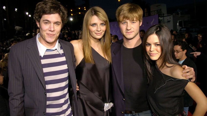 Rachel Bilson and cast of "The O.C."