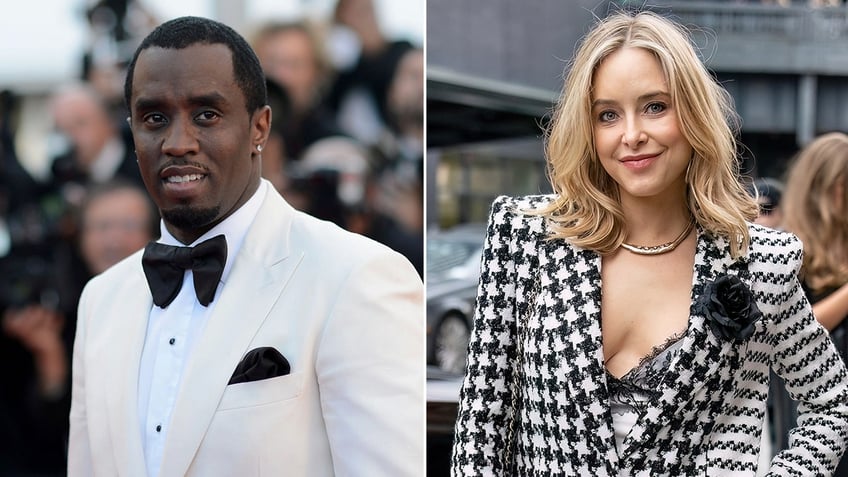 Side by side photos of Sean "Diddy" Combs and Jenny Mollen