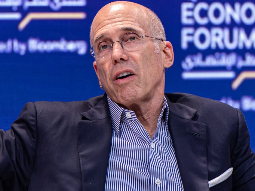 Jeffrey Katzenberg, founder and managing partner of WndrCo LLC, at the Qatar Economic Foru