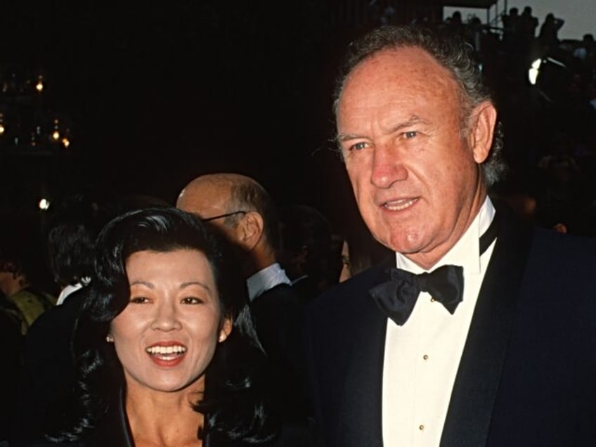 Married American couple, Classical musician Betsy Arakawaand actor Gene Hackman, attend th