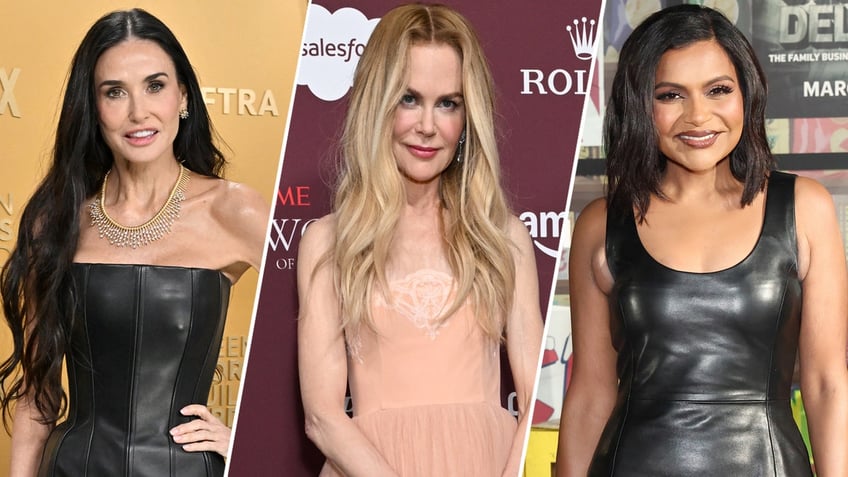 demi moore/nicole kidman/mindy kaling on red carpets