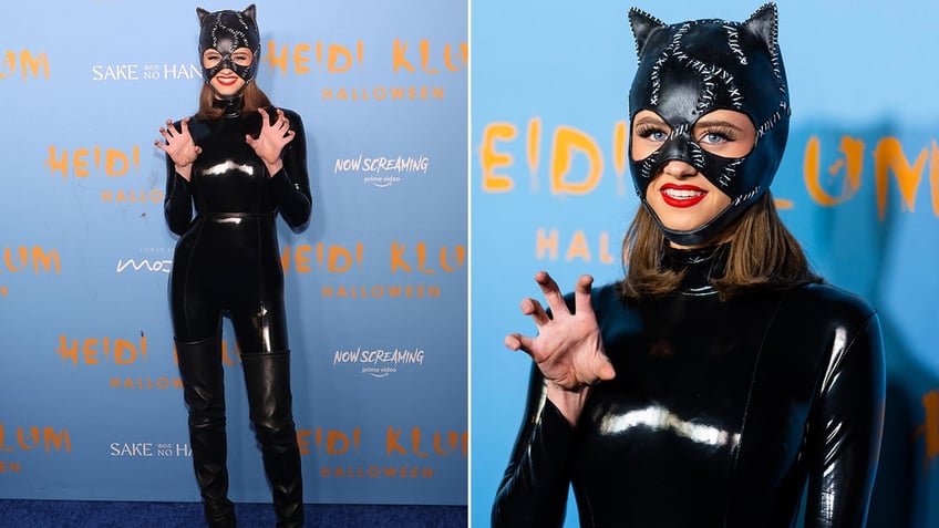 hollywoods epic halloween costumes heidi klum elizabeth hurley channel seductive alter egos