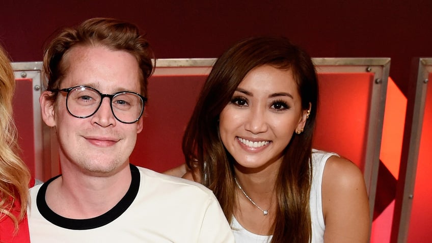 Macaulay Culkin and Brenda Song 