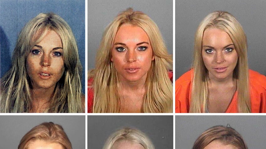 Lindsay Lohan's booking photos