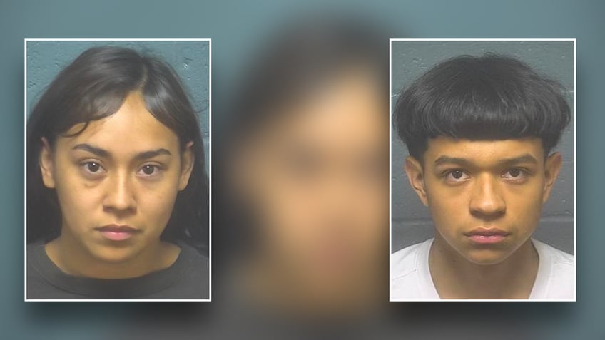 Veronica Benavente, 19, (L) and Eric Villagomez, 18, (R)