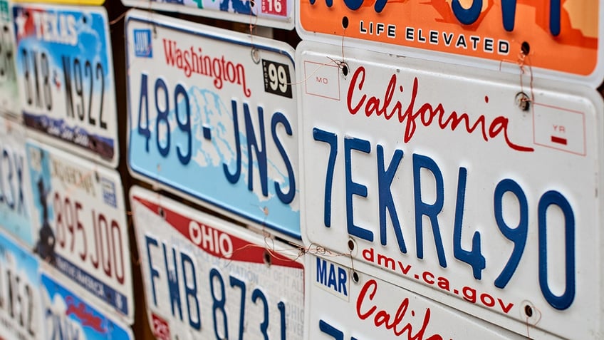 homemade license plate on stolen car leads to california womans arrest