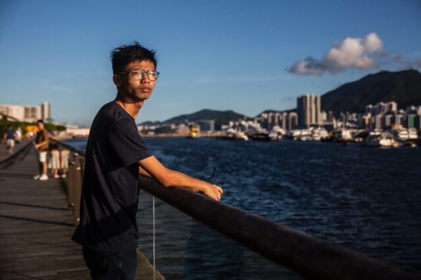 Hong Kong democracy activist Tony Chung who was jailed under the city's national security law announced Friday he has fled to Britain to seek asylum