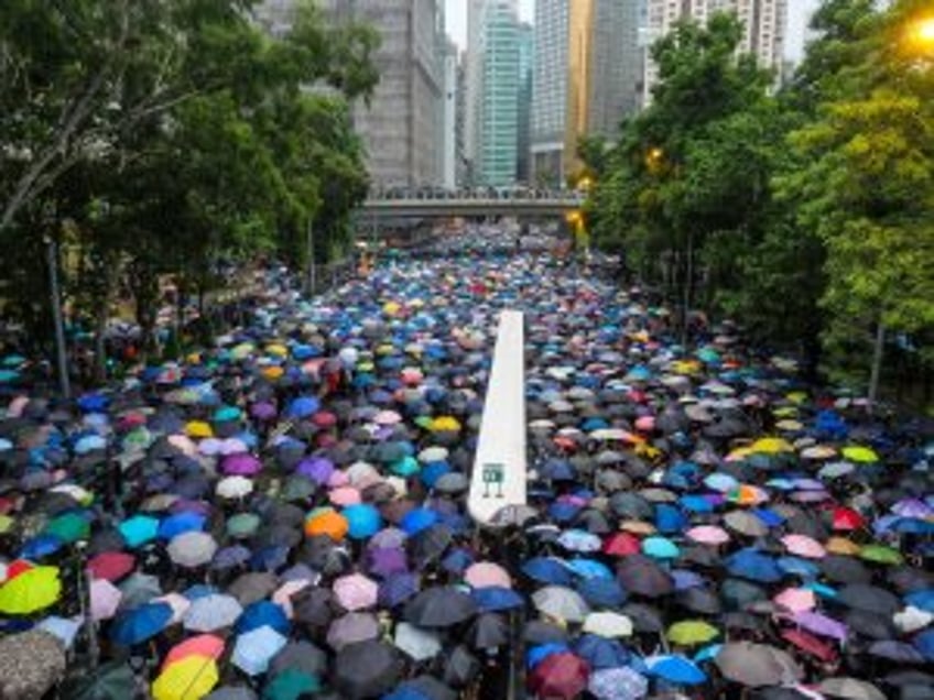 Hong Kong man sentenced to 14 months in prison for wearing 'seditious' T-shirt