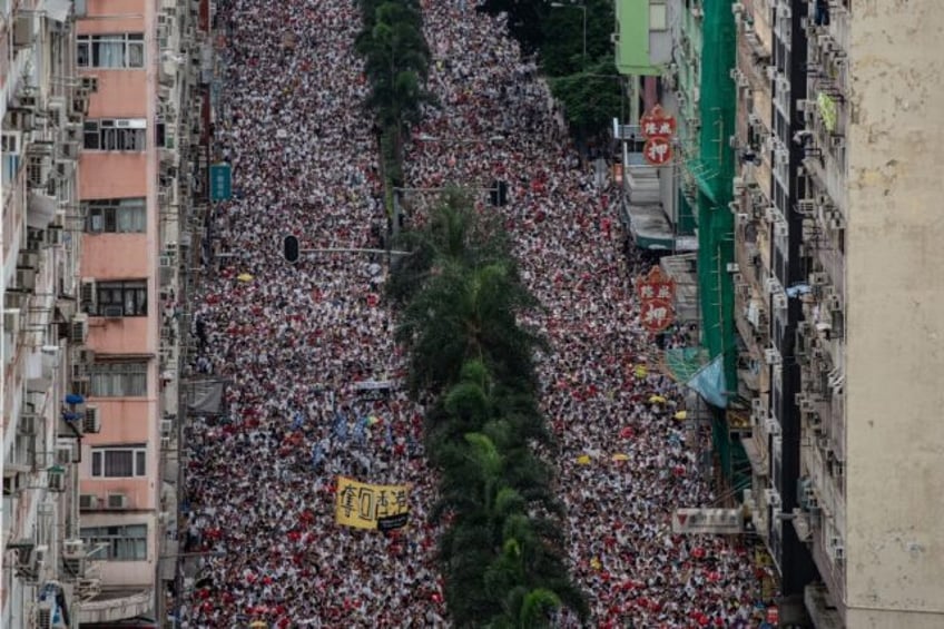 Pro-democracy protests rocked Hong Kong in 2019