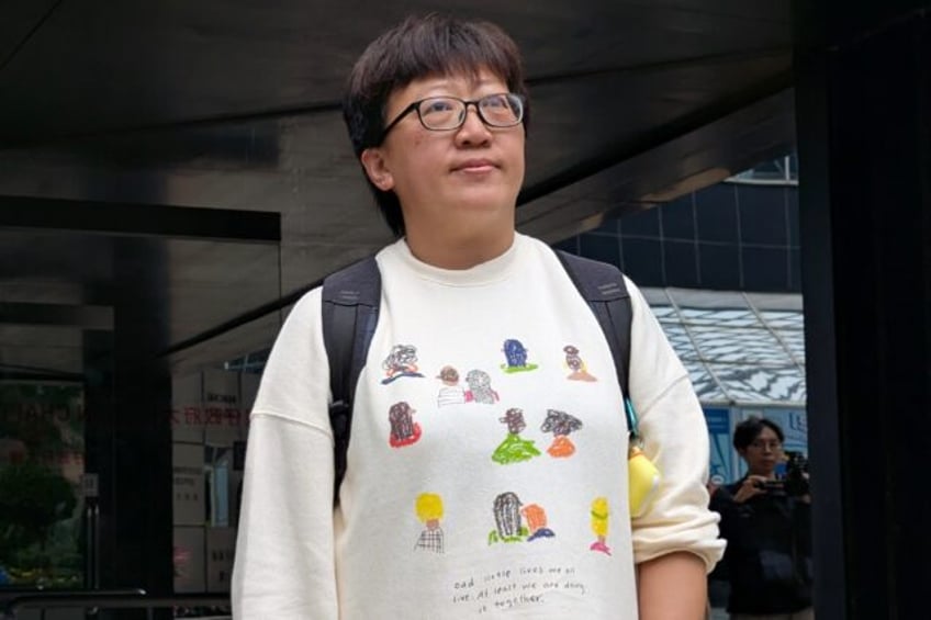 Social worker Jackie Chen maintains she was trying to mediate during Hong Kong's 2019 demo