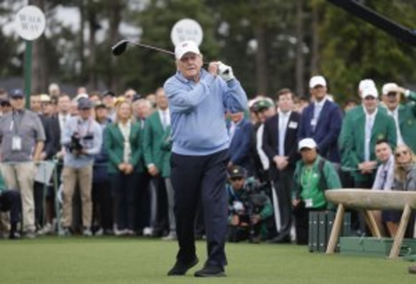 Honorary starters Nicklaus, Player, Watson tee off 2024 Masters