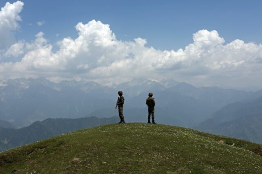 India soldiers posted to the Line of Control dividing Kashmir sometimes exchange "hoots" w