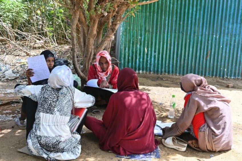 Students at N'Djamena University are among Chad's first-time voters