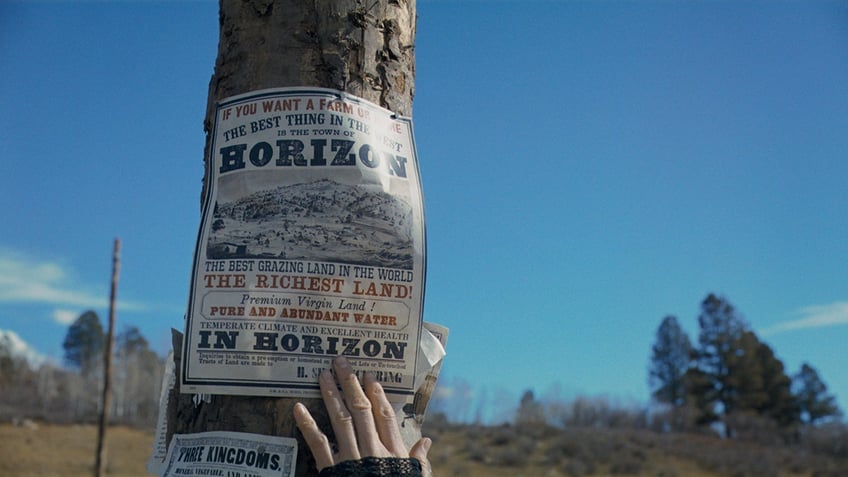 Kevin Costner's Horizon poster features promise of better land