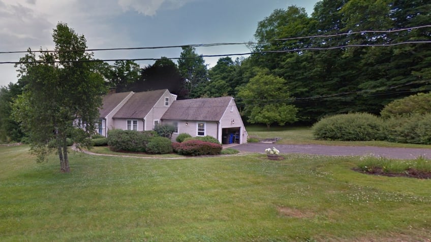 suburban house in Ridgefield, Connecticut