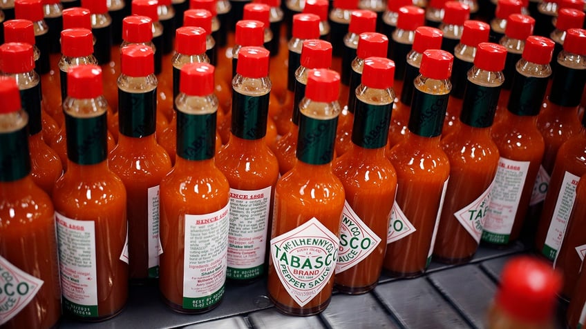 Tabasco bottles