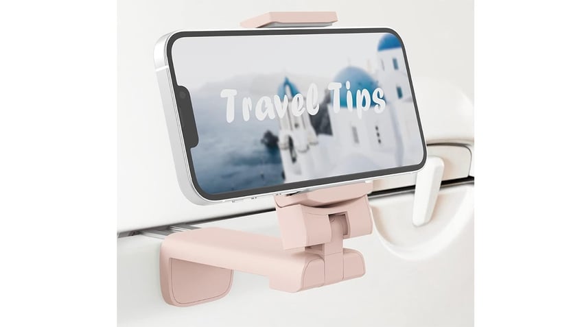 MiiKARE Airplane Travel Essentials Phone Holder