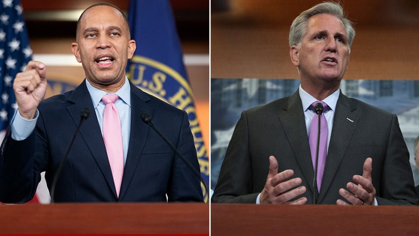 house dem leader jeffries floats end run around mccarthy to avert government shutdown