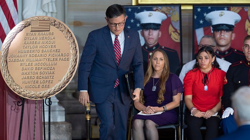 Johnson takes stage at Gold Medal ceremony