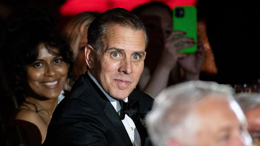 Hunter Biden during Kenyan president's dinner in DC