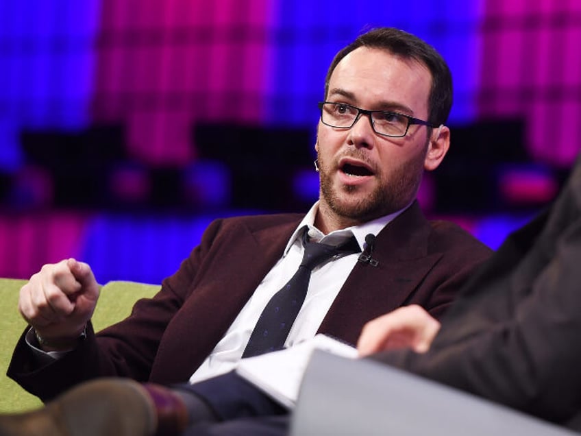 5 November 2014; Dana Brunetti, Producer, House Of Cards, speaks with Matt Garrahan, Globa