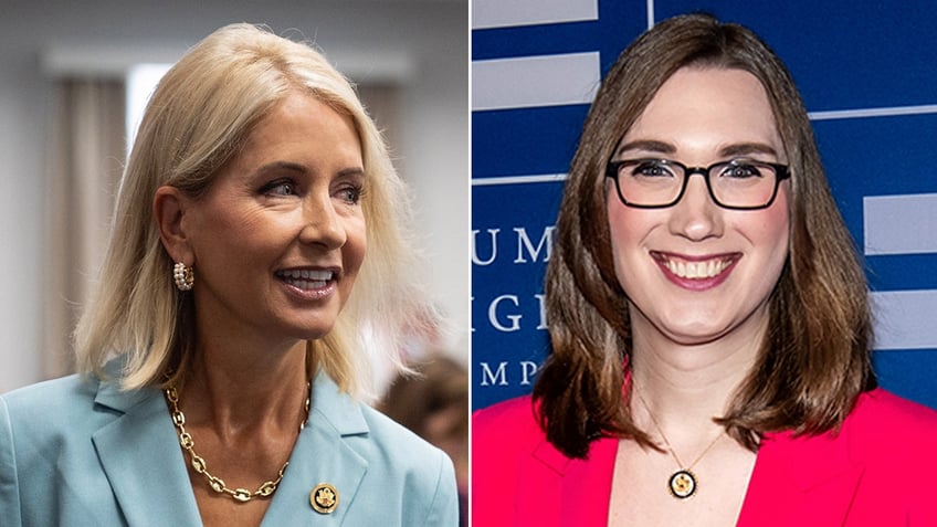 Left: Rep. Mary Miller; Right: Rep. Sarah McBride