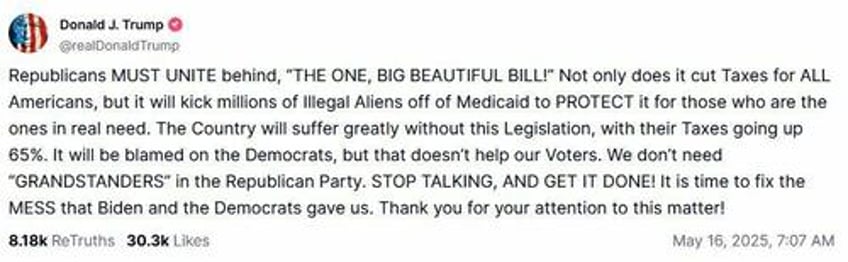house republicans advance trumps big beautiful bill after weekend of negotiations