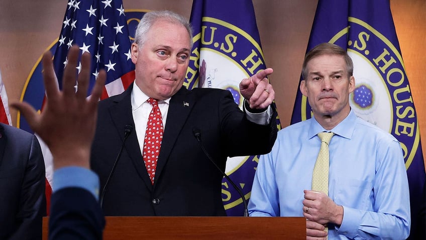 house republicans choose scalise as their candidate for speaker after mccarthys ouster