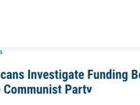 House Republicans Probe China-Based Billionaire Allegedly Bankrolling Anti-ICE Riots 