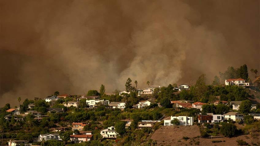 la wildfires