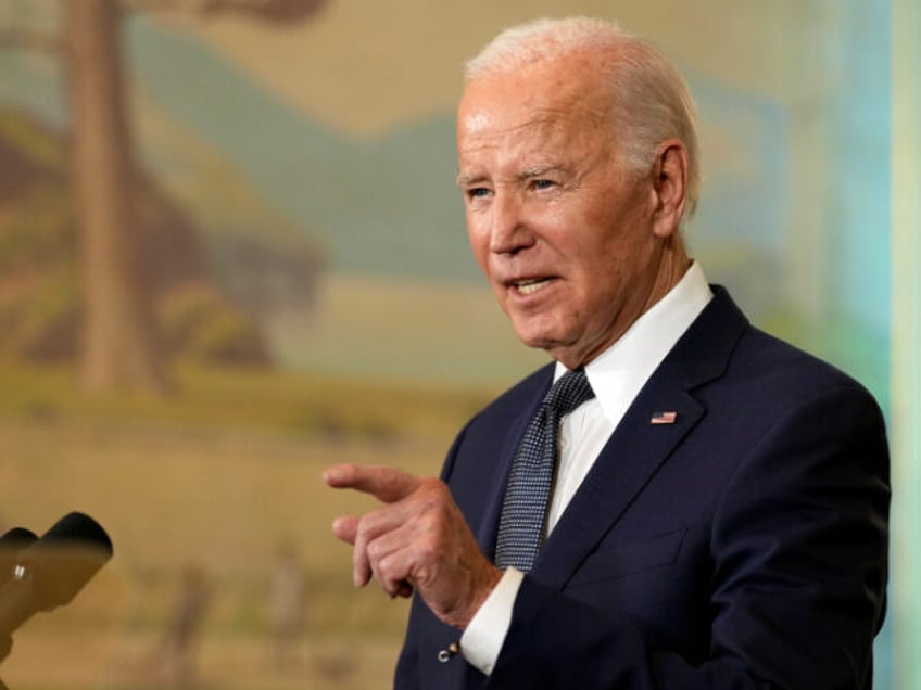 President Joe Biden speaks during a news conference after his meeting with China's President President Xi Jinping at the Filoli Estate in Woodside, Calif., Wednesday, Nov, 15, 2023, on the sidelines of the Asia-Pacific Economic Cooperative conference. (Doug Mills/The New York Times via AP, Pool)