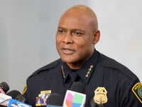Houston police chief replaced amid investigation into hundreds of thousands of dropped cases