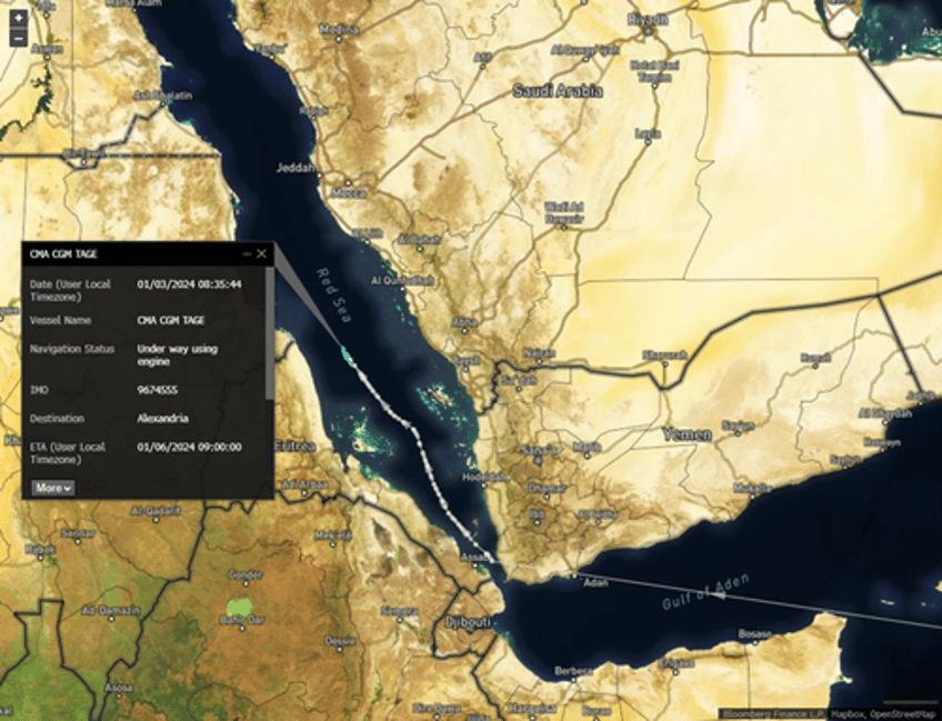 houthis claim another container ship attack as middle east turmoil worsens