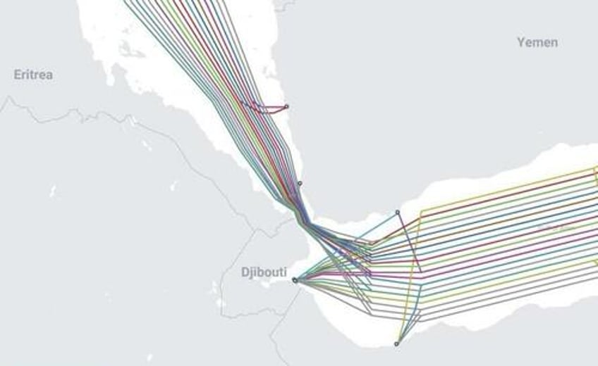 houthis have knocked out several undersea internet cables report