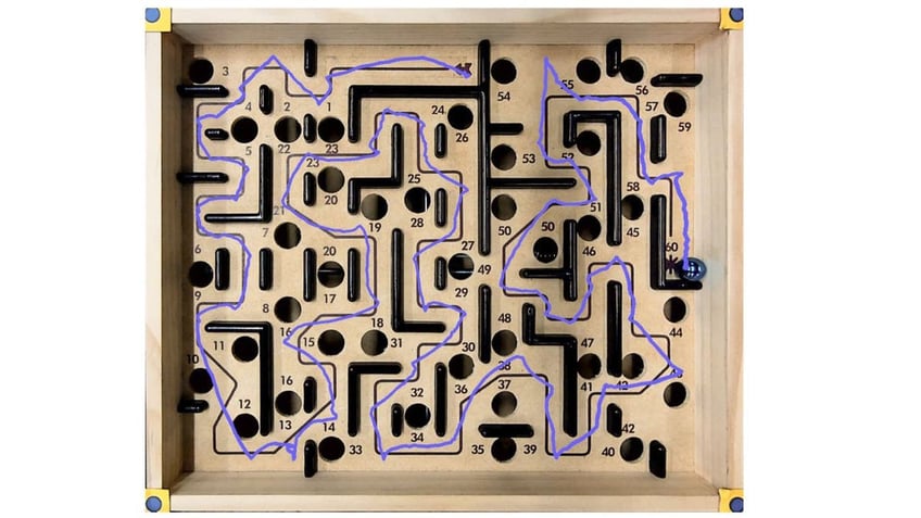 how an ai robot smashed human world record in labyrinth a classic marble maze game