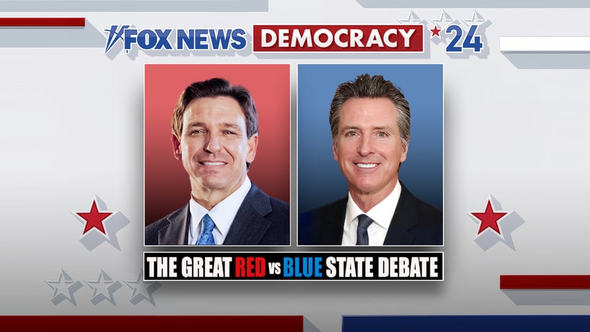 how and where to watch desantis vs newsom the great red vs blue state debate with fox news sean hannity