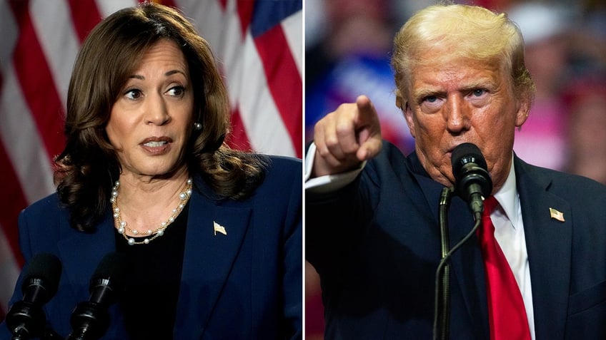 Kamala Harris, Donald Trump