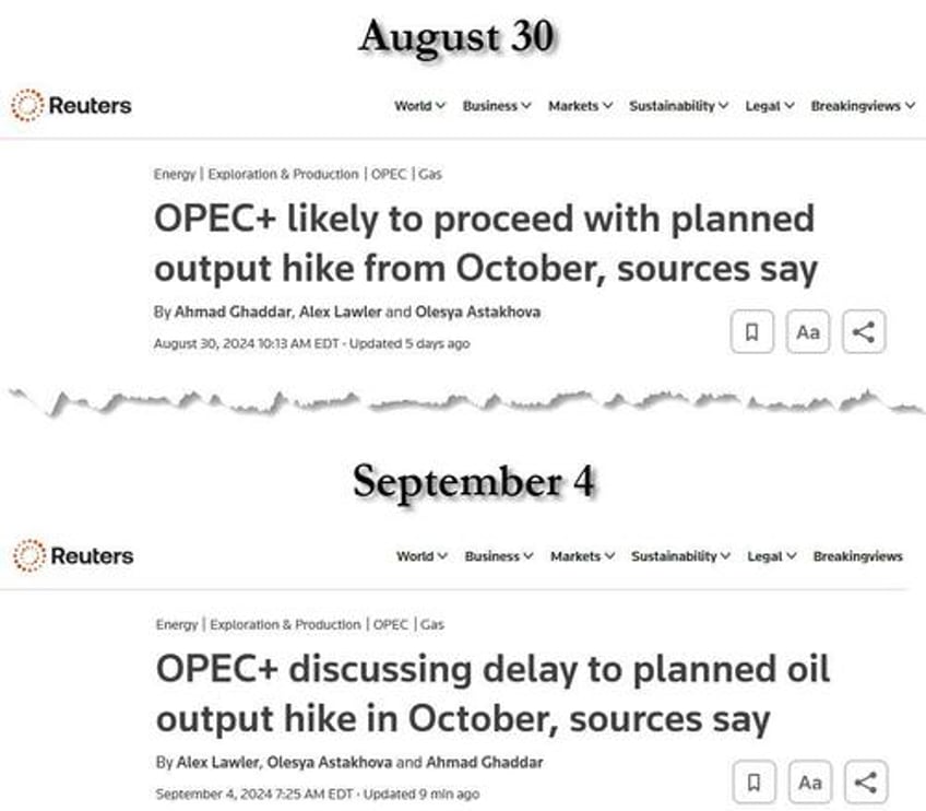 how reuters manipulates the oil market in two headlines