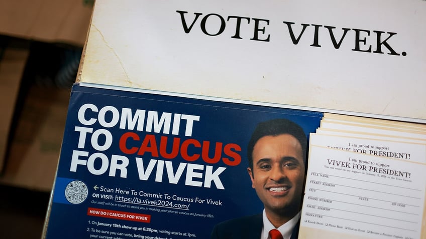 Vivek Ramaswamy campaign literature