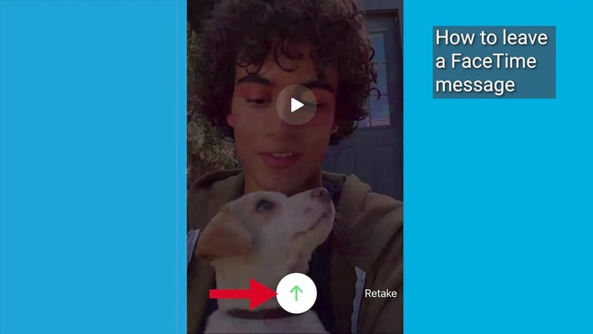 how to leave a video message on facetime with ios 17