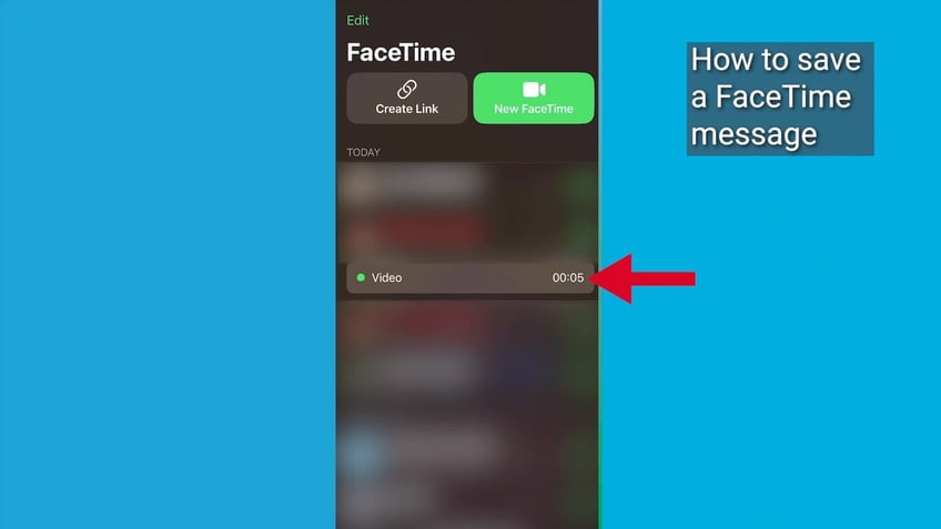 how to leave a video message on facetime with ios 17