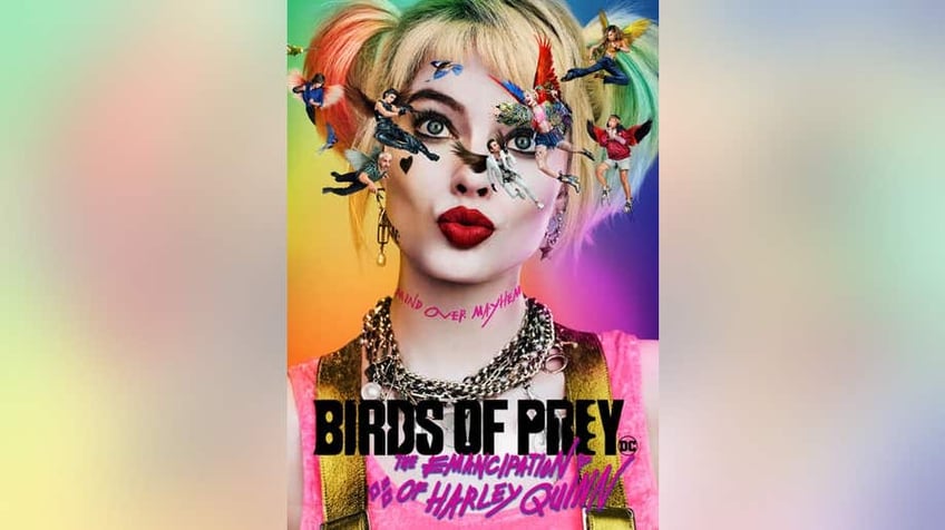 Harley Quinn on cover of "Birds of Prey"