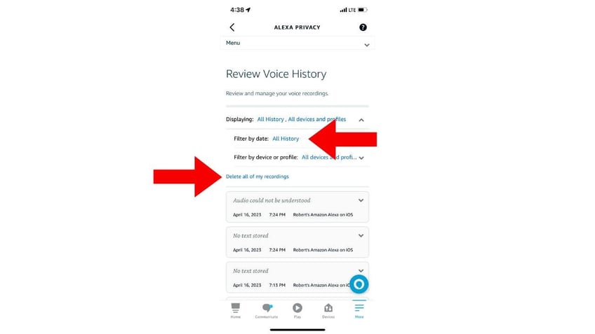 how to manage and delete your alexa history and recordings